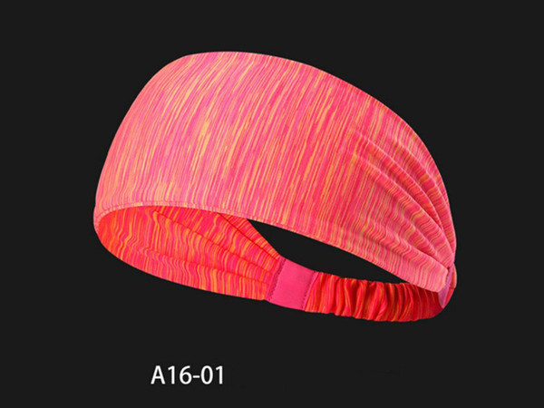 Unisex Headband Sports Stretch Elastic Yoga Sweatband Sports Headband for Running Working Out Gym Stretch Headband Hair Band