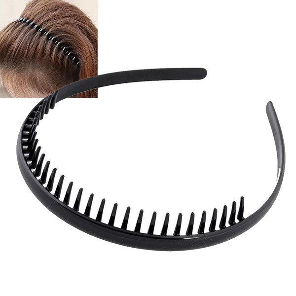 New hair hoop headband toothed hair men headdress fine hair accessories