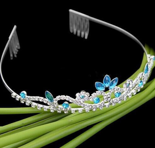 3 colors Wedding Headband Tiara Hair Accessory claw chain crystal rhinestone hoop hair band Headband Headdress bride's hair accessories