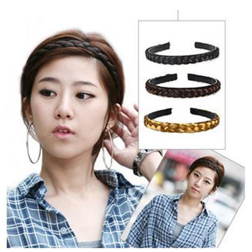 5pcs New Wig Braid Hair Hoop Holiday party Head Buckle Plastic Twist Weave Wide Headband Pressure Hair Accessories