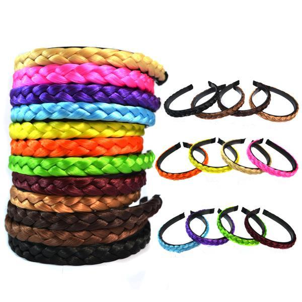 Chaomei toothed wig tails child hair bands wig hair bands tails and sub wig hair bands hair bands mixing color