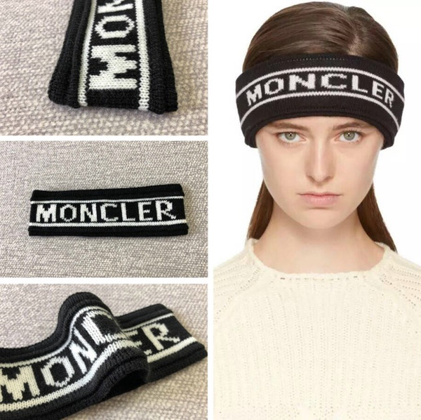 mon headband new style men and women headbands famous design scarf luxury brand hair bands wool new style for best gift