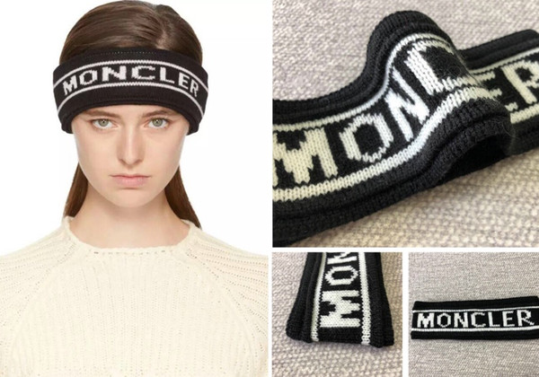 1pcs mon headband hot men and women headbands famous design scarf luxury brand hair bands wool new style for best gift free