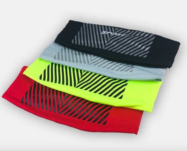 4pcs new style high quality men sport headband 4colors Breathable running cycling yoga dance fitness Antiperspirant headband