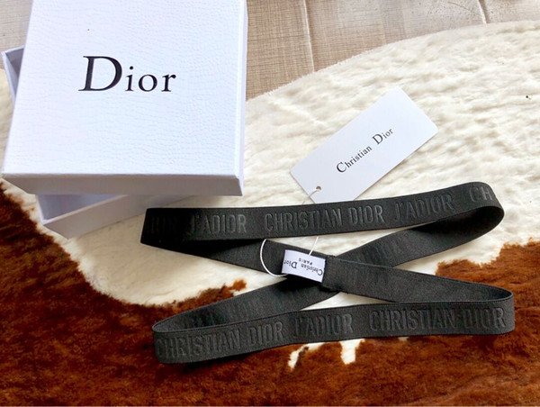 \\\1pcs D letters style double cross headbands new fashion accessories woman ladies girls elastic ja headbands with tags brand design