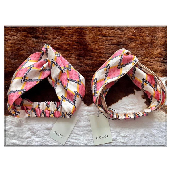 Designer Headband new arrived Brand cross Headband Girls Hair Accessories Floral Style Criss Cross Head Wrap Soft Headbands Grils Gifts
