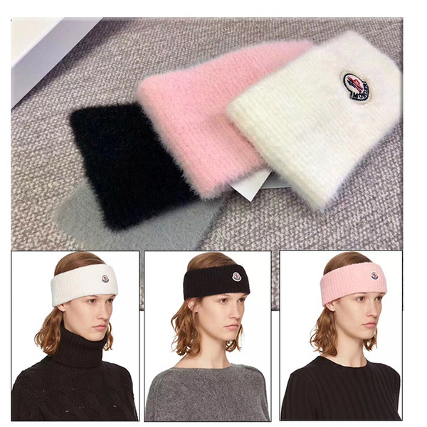 Designer Wool Headband For men and Women NEW Luxury Brand Elastic Letter Hair bands For Women Girl