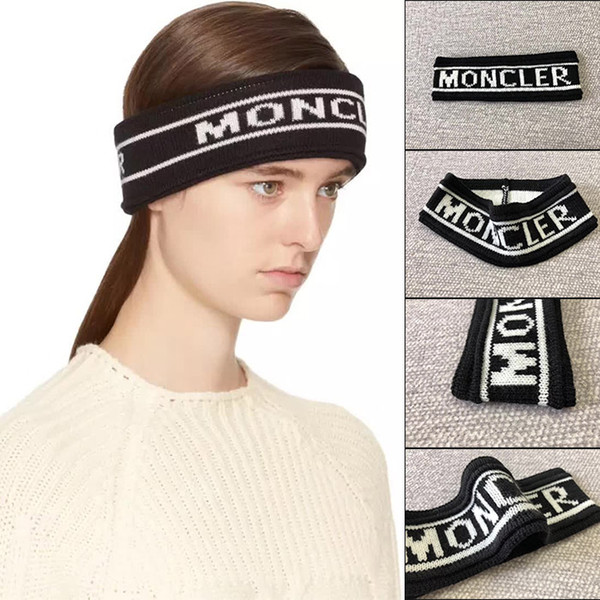 mon headband for men and women famous design luxury brand hair bands wool new style for best gift