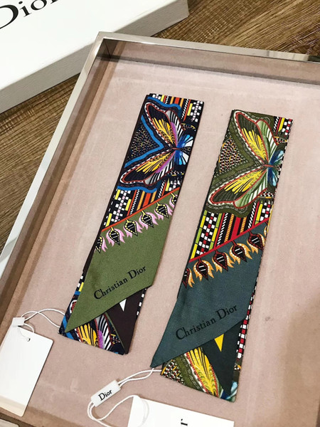 Fashion designer mitzah ritual-D 100% silk women christian scarf hair bag handle decorative tie multi-functional headhand scarfs 6*105