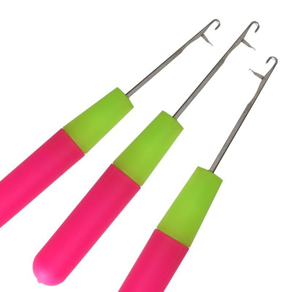 Hot Selling Latch Hook Crochet Needle for Micro Braids and Dread Maintenance 3pc/lot Very Cheap