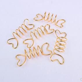 Hair Accessories & Tools Microbeads Love metal spring ring buckle human hair wigs hair dirty