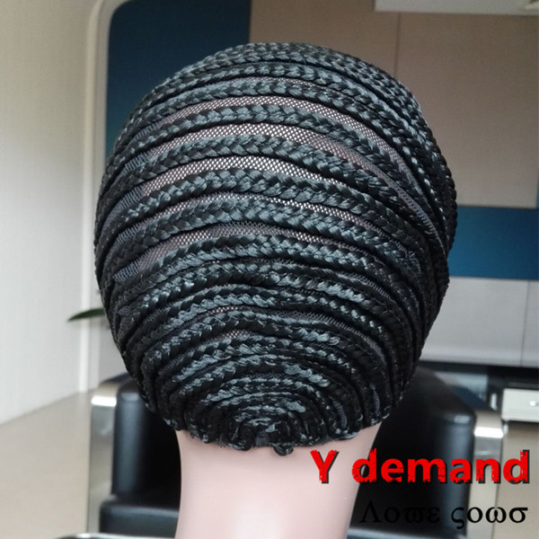 5pcs/lots Adjustable Braided Wig Caps Crotchet Pider Cap New Arrival Easy to Wear Greatremy Braided Weaving Cap for Black Women Y demand