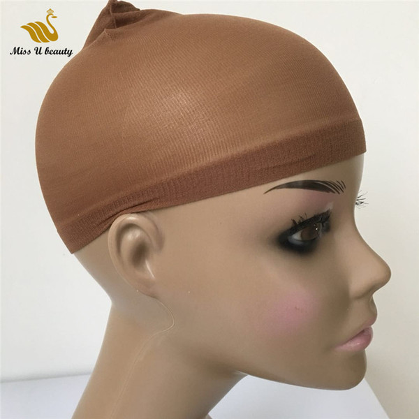 Deluxe Wig Cap 24 Pieces HairNet For Wigs Black Brown Blonde Color Weaving Cap for Wearing Wigs Snood Nylon Mesh Cap