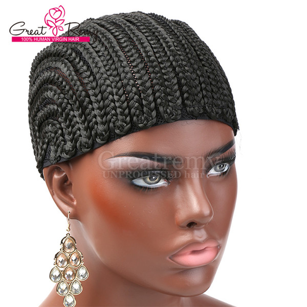 New Arrival Braided Wig Caps Crotchet Pider Cap for Cap Easy to Wear Greatremy Braided Weaving Cap for Black Women