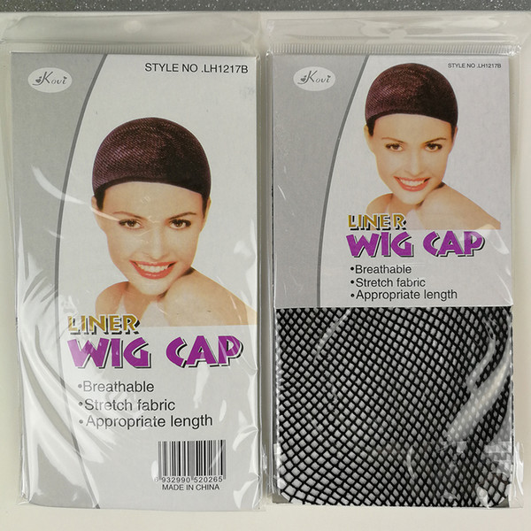 Fishnet Wig Cap Stretchable Elastic Hair Net Snood Wig Cap 10 pcs Black Color Hair Net Wig Net Fishnet Weaving