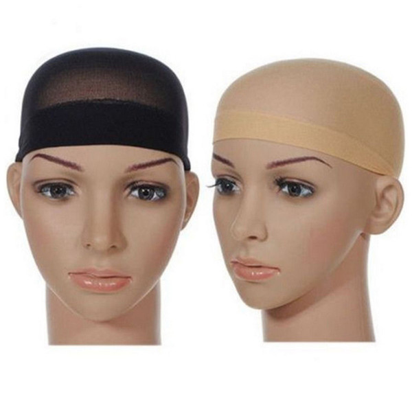 Hot Sale New Arrival Unisex Stocking Wig Liner Cap Snood Nylon Stretch Mesh 2000pcs Free shipping