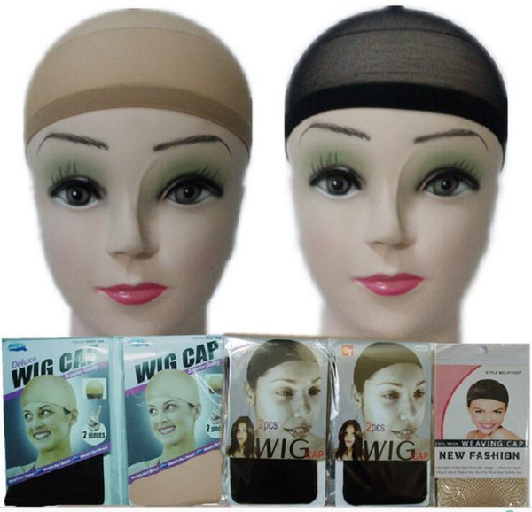 Wig Caps Neutral Nude Beige and Black