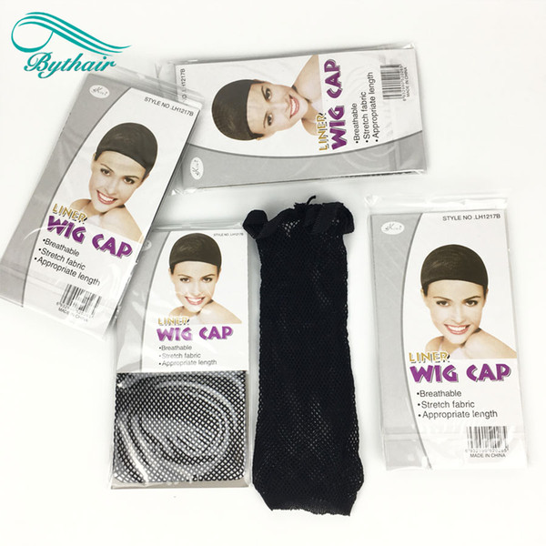 2018 Hot Selling NEW Fishnet Wig Cap Stretchable Elastic Hair Net Snood Wig Cap hair net wig net