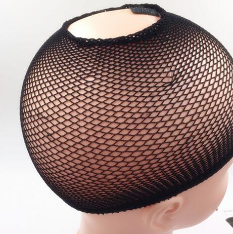 Wigs fixed with invisible hair net hair sets two high elastic net cap mesh net cover wear accessories