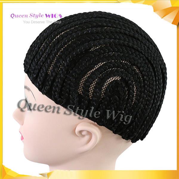 Cheap Wig Caps For Making Wigs Cornrows Wig Cap With Adjustable Strap 1Pcs Glueless Hair Net Wig Easier To Sew In Free Shipping