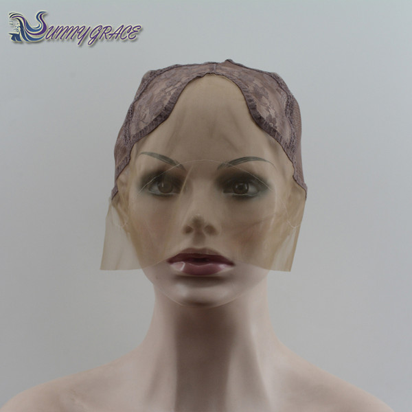 u part wig cap for making wig lace cap for sewing in hair u part glueless lace wig cap medium brown lace