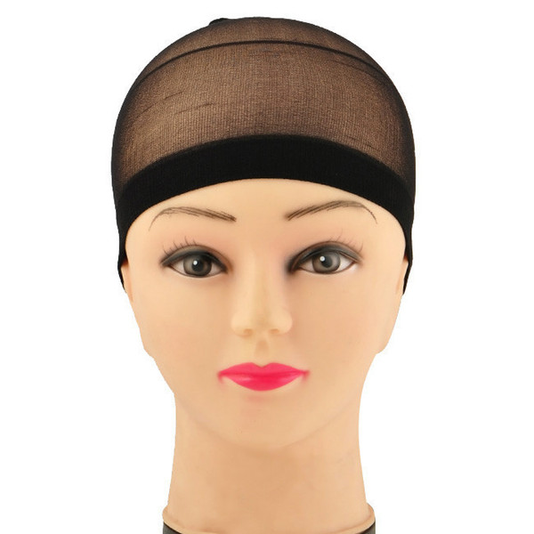 Hair Mesh Wig Cap Hair Nets Wig Liner Hairnet Snood Glueless Dome Wig Cap Stretchable Elastic Hair Net