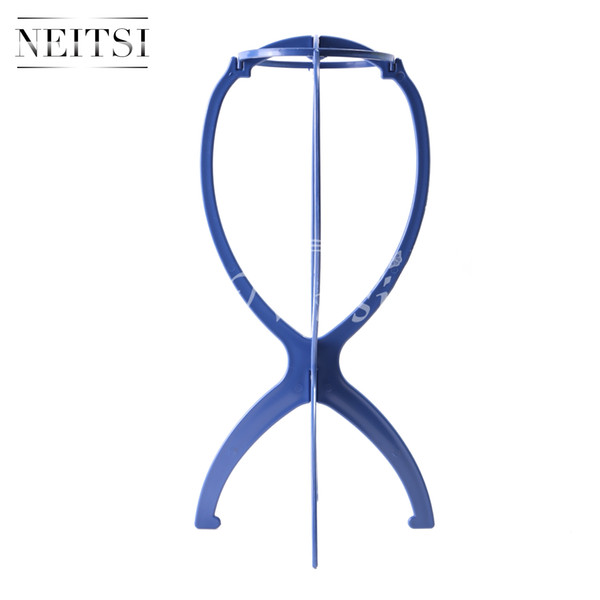 Neitsi 4pcs Professional Wigs Hair Stand Support Display Holder Plastic Stable Foldable Wig Hair Stand Hot Selling Hair Tool Accessories