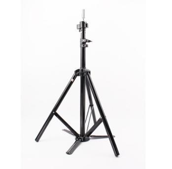 High quality professional tripod for mannequin heads hair training holder wig black tripod wig stand 155cm highest QM 019