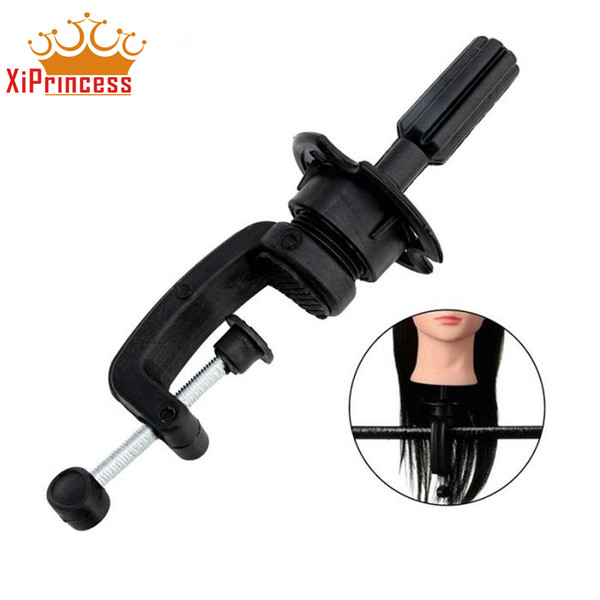 Mannequin head stand table holder bracket clamp for wig head display