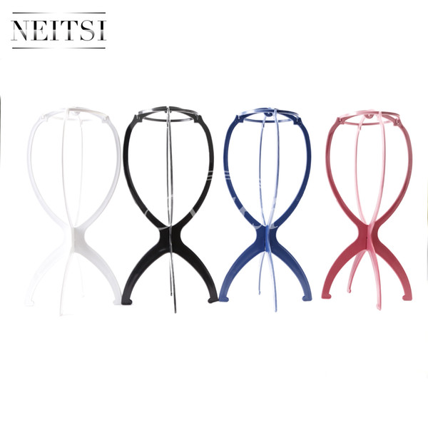 Hot Sell Neitsi 5pcs Folding Stable Durable Wig Hair Hat Cap Holder Stand Holder Display Tool 4 Colors Available