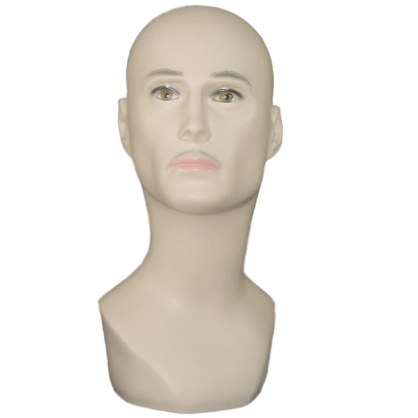 Top quality male Mannequin Head Hat Display Wig training head model head model hat display stand