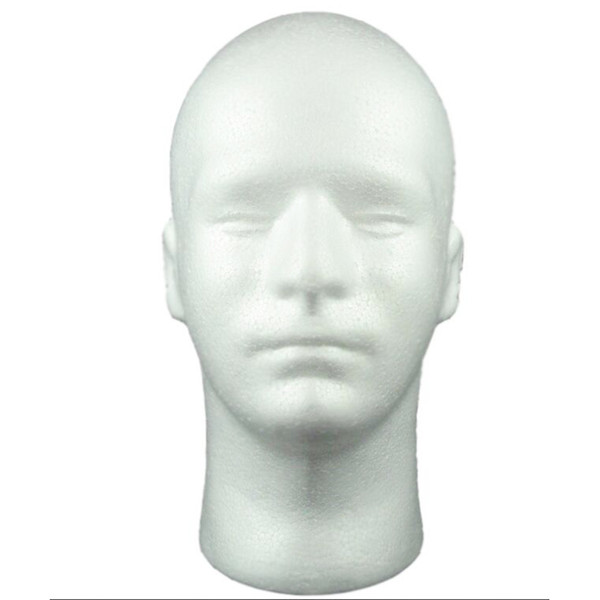 Free shiping Hat Display Wig training head model men's head model