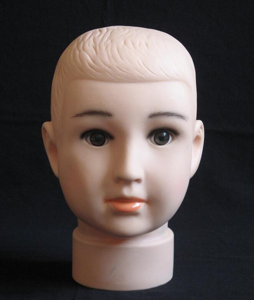 high quality kid Mannequin Head Hat Display Wig training head model head model child head model