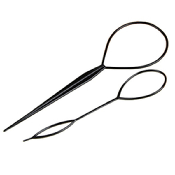 Pull needle Hair disc pony tail clip hair braiding tool braiders hair styling tool for girls lady 