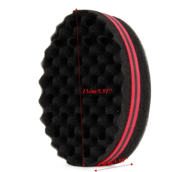 Fashion Cool Magic Hair Twist Sponge Dreads Twisting Locks Dreadlocks Curl Brush Sponge Barber Hair Braider gift