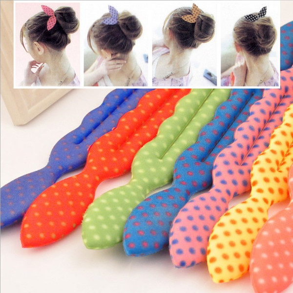 Braiders Hair Tyling Tools Sponge Disk Pull Hair Pin Head To Weave Hairstyles Tools Hairdresser'S Styling Braid Diy Rubber Band Hair