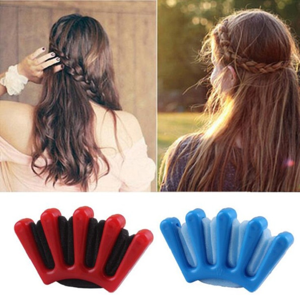 braiding hair clip twist high quality creative for Women Hair Accessories headwear holder bun bang DIY