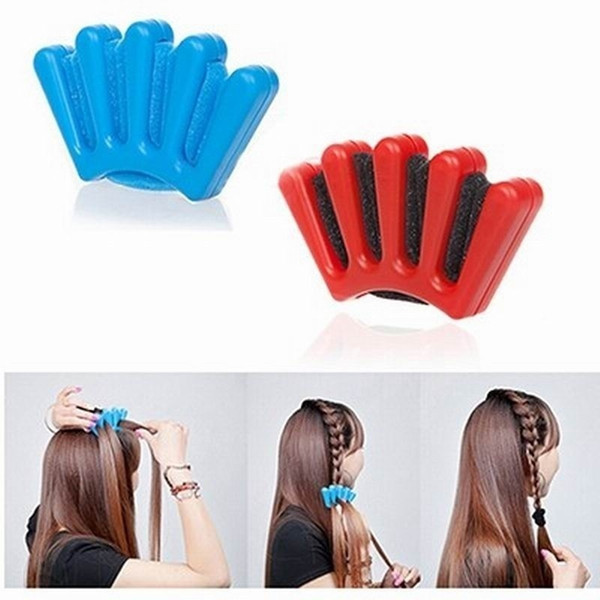 Braiders Wonder Sponge Hair Braider Twist Styling Braid Tool Holder Clip DIY overseas