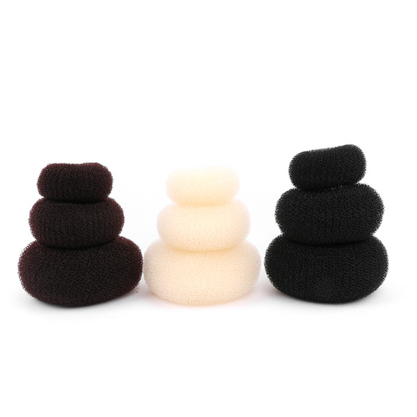 1PC New Fashion Women Lady Magic Shaper Donut Hair Ring Bun Accessories Styling Tool S/M/L