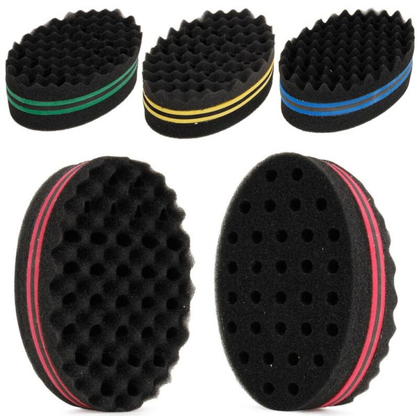 Cool Magic Hair Twist Sponge Dreads Twisting Locks Dreadlocks Curl Brush Sponge Barber Hair Braider 4 Colors Free Shipping