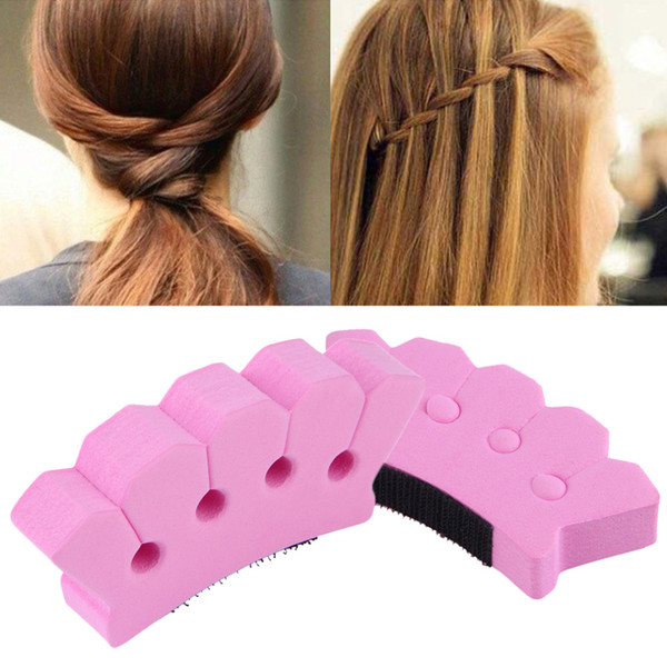 Sponge Twist Braider Knitted Device Foam Head Hair Braid Tools Hair Styling Braider Accessories DIY Fashion Hair Style Holder