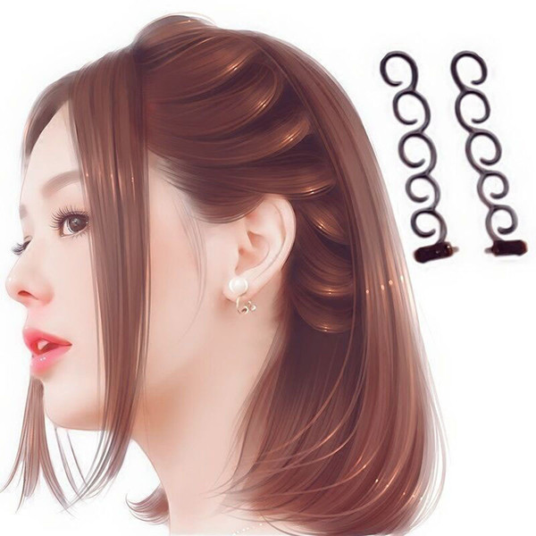 Hot Trendy Women Hair DIY Tool French Braiding Tool Braided hair twister Hair Accessories Random color