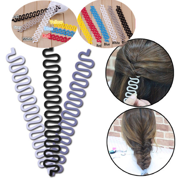 Fashion French Hair Braiding Tool Roller With Magic hair Twist Styling Bun Maker Braiders F0022