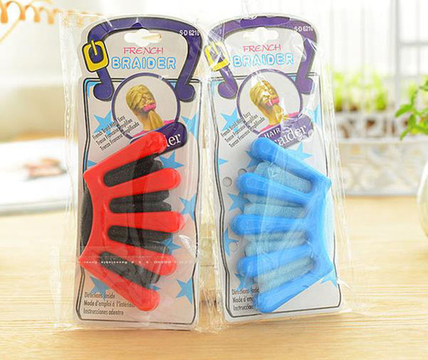 New Hair Braider Braid Stylist Sponge Plait hair Twist Styling Braiding Tool DIY French Braid Sponge Braiders