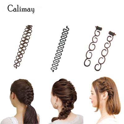 20 styles/set Magic Hair Clip Braider Stylist Queue Twist Plait Hair Braid DIY Hairstyle Styling Accessories Roller Hair Braiding