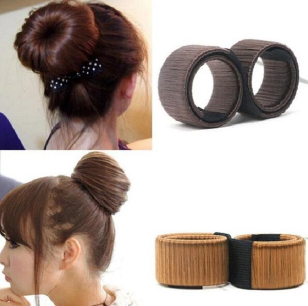 hair band bun maker long stick creative for Women Hair Accessories headwear holder bun bang DIY