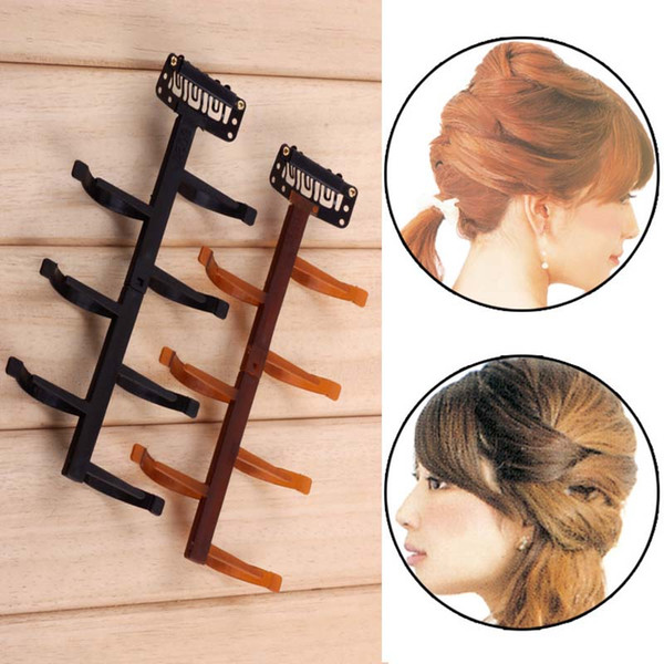 French Style DIY Ponytail Maker Hair Styling Tools for Girls Ladies Tree Shpae Hair Curler Braiders with Clips Hair Care Tools Accessories