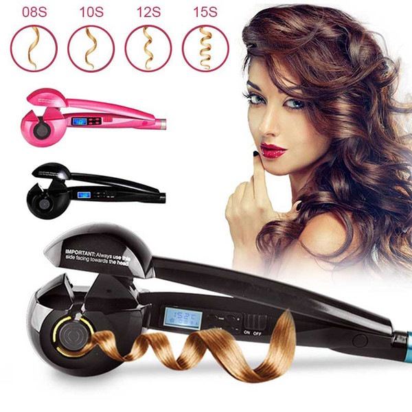 LCD Screen Automatic Curling Iron Heater Hair Care Styling Tools Ceramic Wave Hair Curl-Magic Wave Hair Styling Tools