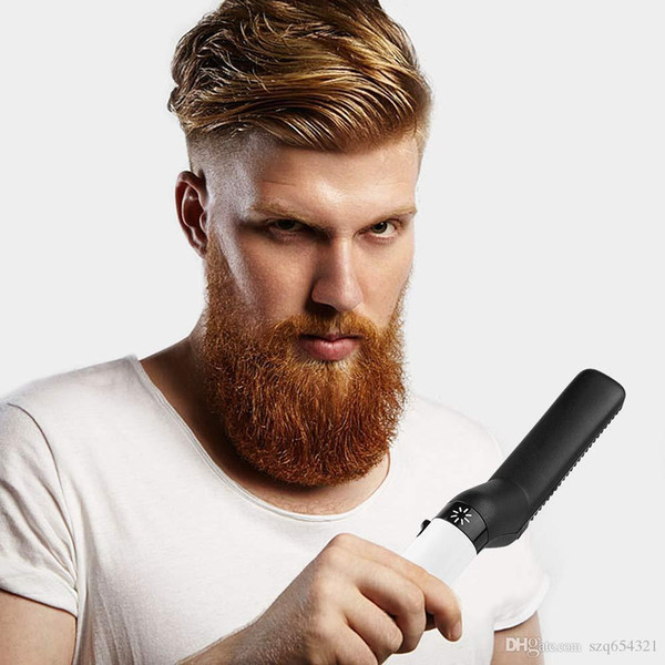 Men Hair Straightener Roll Straight Beard Comb Women Metal EDC Hairs Curler Durable And Practical Trial