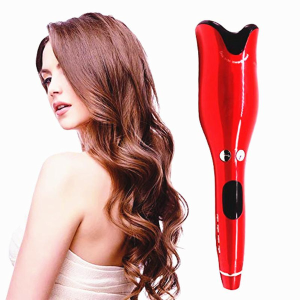 2019 Automatic Curling Iron Air Curler Wand Curl 1 Inch Rotating Magic Hair Curling Iron Salon Tools Titanium Auto Hair Curler